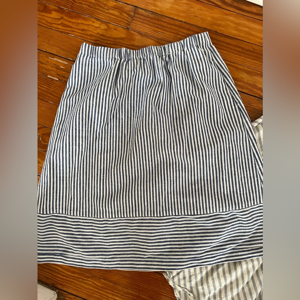 J. Crew Striped Summer Skirt
